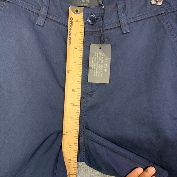 NEW J.Crew Chino Shorts Women's 4 Navy Casual Summer Essential - Picture 7 of 11